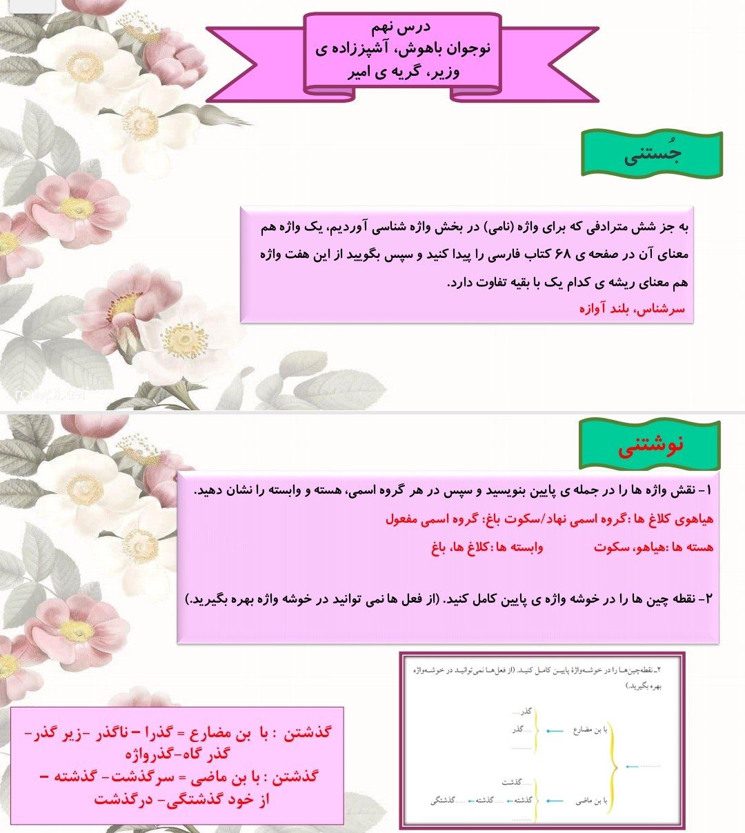 پاور پوینت فصل چهارم کتاب تکمیلی پایه هشتم سمپاد